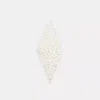 Coach Outlet Tossed Floral Print Silk Diamond Scarf In White