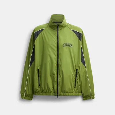 Coach Outlet Track Jacket In Green