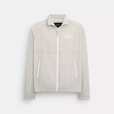 Coach Outlet Track Jacket In Beige