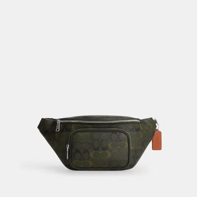 Coach Outlet Travis Belt Bag 35 In Signature Camo Print