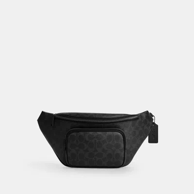 Coach Outlet Travis Belt Bag 35 In Signature Canvas