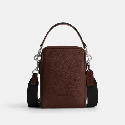Coach Outlet Tristan Crossbody Bag 14 In Burgundy