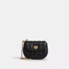 Coach Outlet Turnlock Card Case In Black
