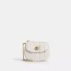 Coach Outlet Turnlock Card Case In Gold