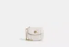 Coach Outlet Turnlock Card Case In White