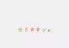 Coach Outlet U Initial Stud Earrings Set In Pink