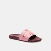 COACH OUTLET ULI SPORT SLIDE IN SIGNATURE CANVAS WITH CHERRY PRINT