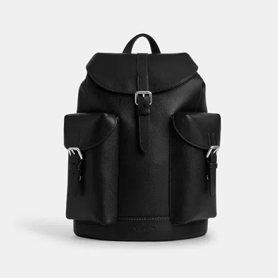 Coach Outlet Warner Backpack In Black