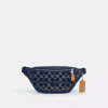 Coach Outlet Warren Mini Belt Bag In Signature Denim In Multi
