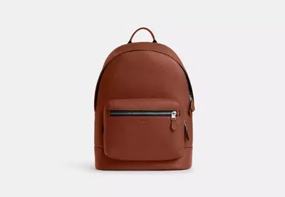 Coach Outlet West Backpack In Burgundy