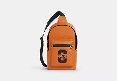 Coach Outlet West Pack With Varsity Motif In Multi