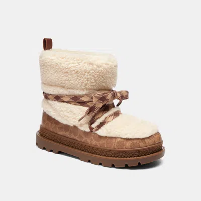 Coach Outlet Winter Boot In Multi
