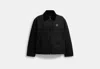 Coach Outlet Work Jacket In Black