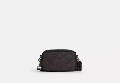 Coach Outlet Wyatt Crossbody Bag In Blocked Signature Canvas In Brown