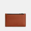Coach Outlet Zip Card Case In Multi