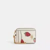 Coach Outlet Zip Card Case With Strawberry Print