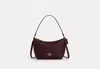 Coach Outlet Teri Hobo Bag In Signature Canvas In Red