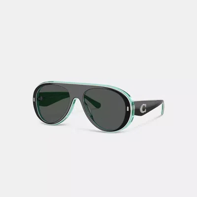 Coach Oversized Aviator Sunglasses