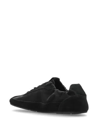 Coach Panelled Sneakers In Black