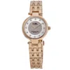 Coach Park Silver Dial Rose Gold Tone Steel Women's Watch 14503736 In Gold