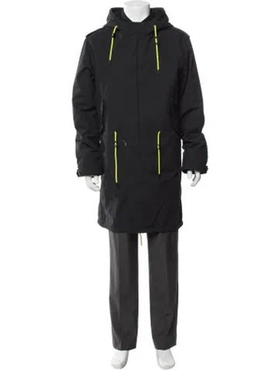 Pre-owned Coach Parka In Grey
