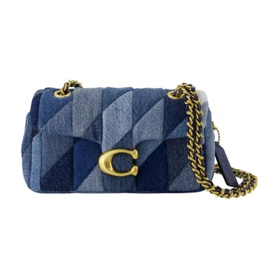 Coach Patchwork Denim Tabby Shoulder Bag 20
