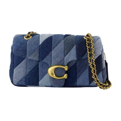 Coach Patchwork Denim Tabby Shoulder Bag 26