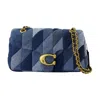 Coach Patchwork Denim Tabby Shoulder Bag 26