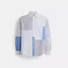 Coach Patchwork Striped Shirt