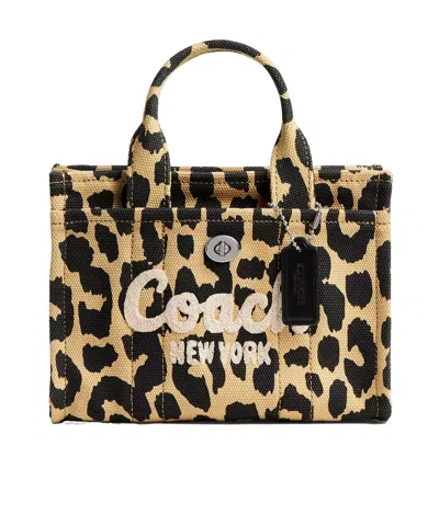 Coach Pattern Shoulder Bag In Black | ModeSens