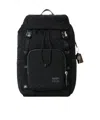 Coach Patterned Backpack In Black