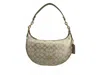 Coach Payton Signature Pvc Leather Shoulder Bag Champagne Gold