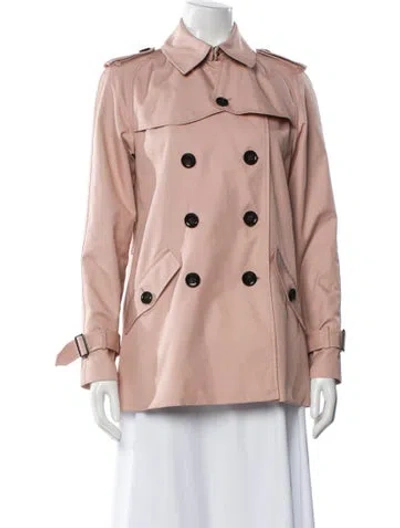 Pre-owned Coach Peacoat In Pink