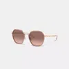 Coach In Pearlized Pink