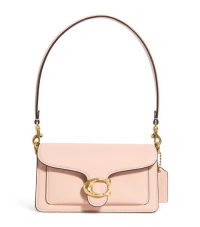 Coach Pebbled Leather Tabby 20 Shoulder Bag In White