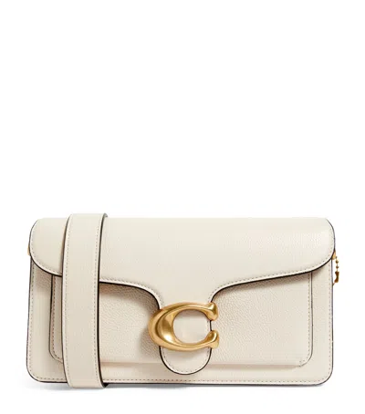 Coach Pebbled Leather Tabby Shoulder Bag In Ivory