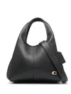 Coach Lana 25 Leather Crossbody Bag In Black