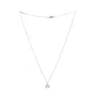 Coach Pendant Necklace In Rose Gold