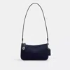 Coach Penn Schultertasche Mit Kristallen In Blue