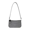 Coach Penn Schultertasche Mit Kristallen In Black