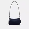 Coach Penn Shoulder Bag With Crystal In Blue