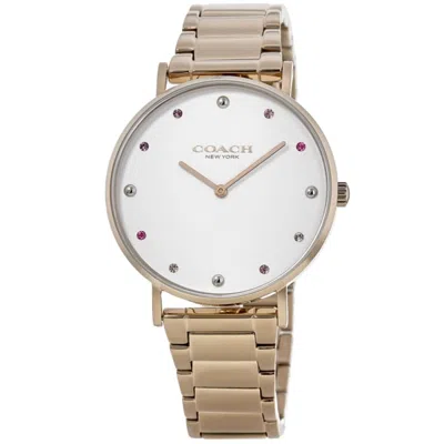 Coach Perry Two-tone 36mm Women's Watch 14503938 In Gold