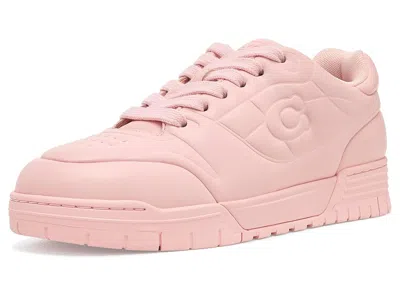 Coach Pillow Soho Sneakers Women's Flat Shoes Candy Pink: 8.5 M, Leather