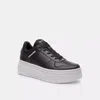 Coach Platform Sneaker In Black