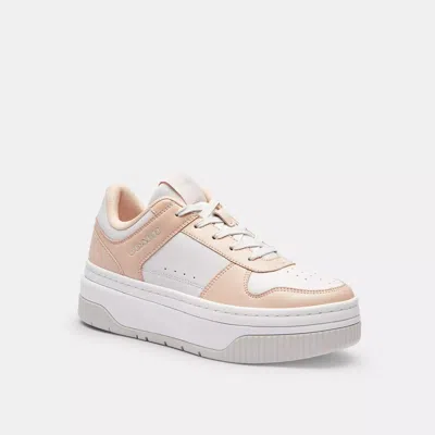 Coach Platform Sneaker In White