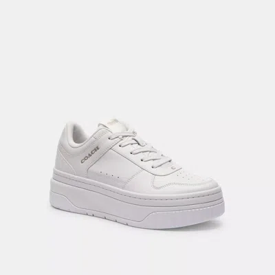 Coach Platform Sneaker In White