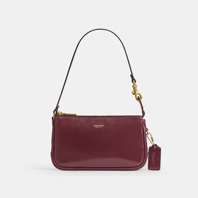 Coach Plaza Bag 18 In Purple