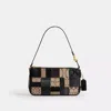 Coach Patchwork Leather Plaza Bag Black Multi In Black