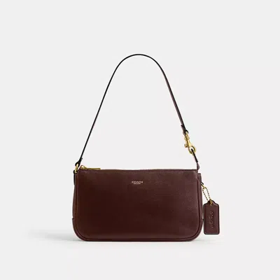 Coach Plaza Bag 18 In Brown