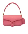 Coach Polished Leather Shoulder Bag In Pink